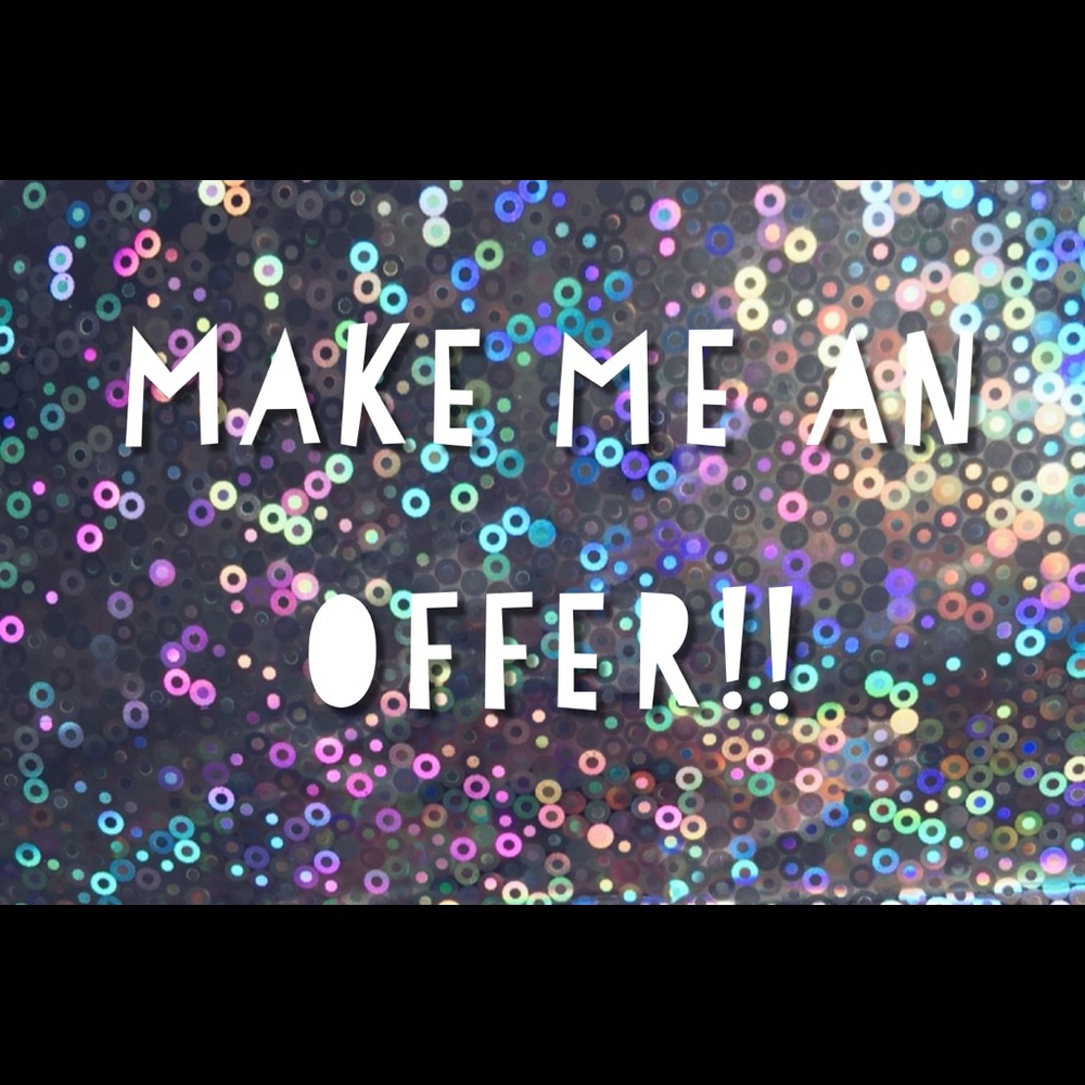 Reasonable offers welcome!